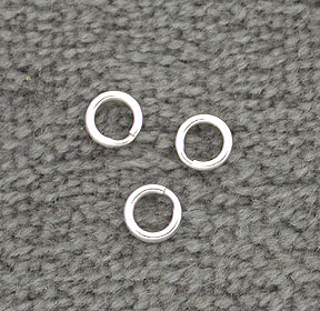 25pcs sterling silver 6mm split rings wholesale lot item 4003 25pcs 